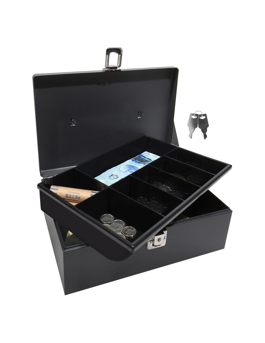 CMCB-280LL /Full-Size Cash Box with Latch Lock – Royal Sovereigns CA