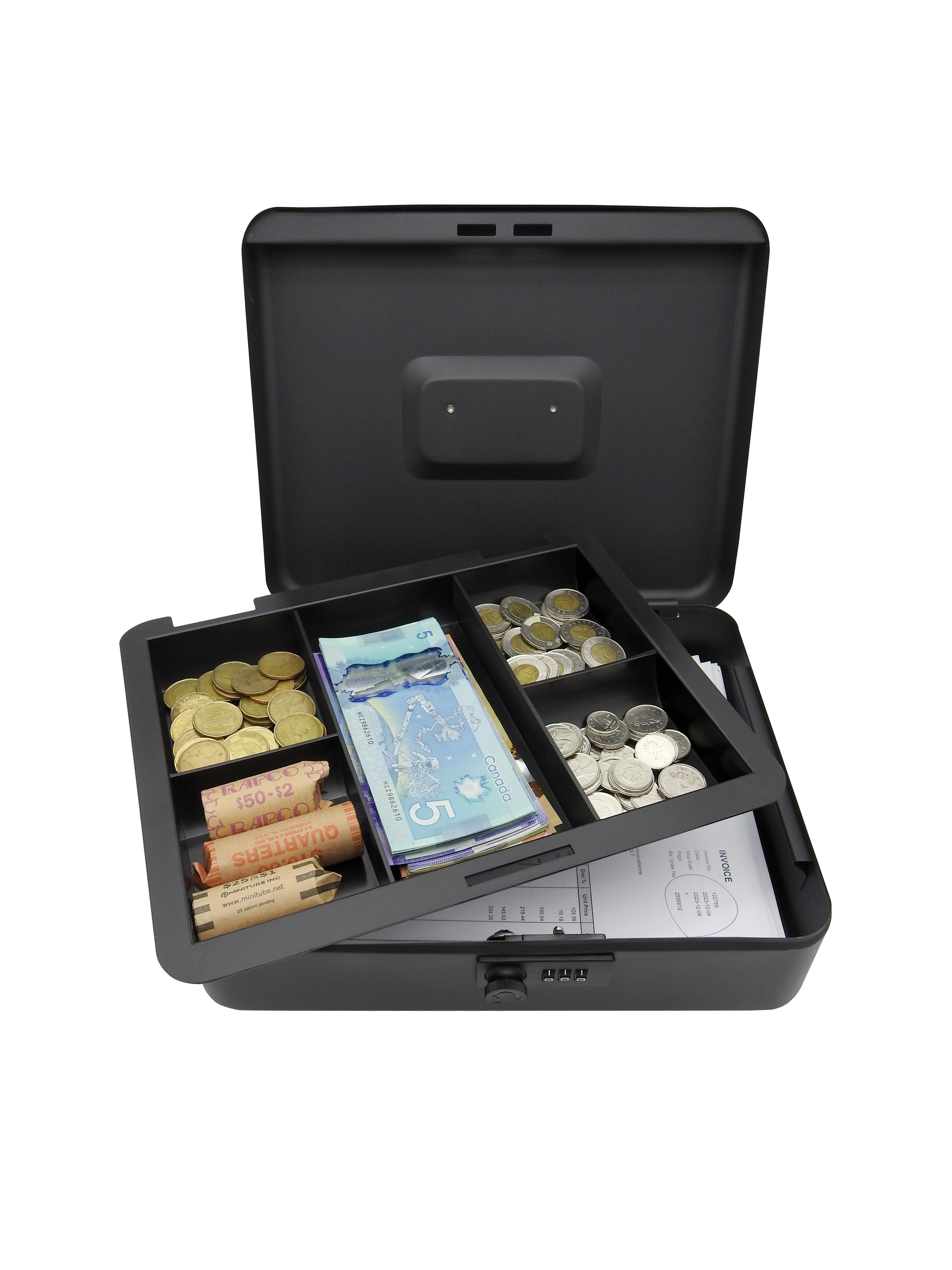 MCBC-1900/ EXTRA-LARGE SIZED COMBINATION CASH BOX – Royal Sovereigns CA