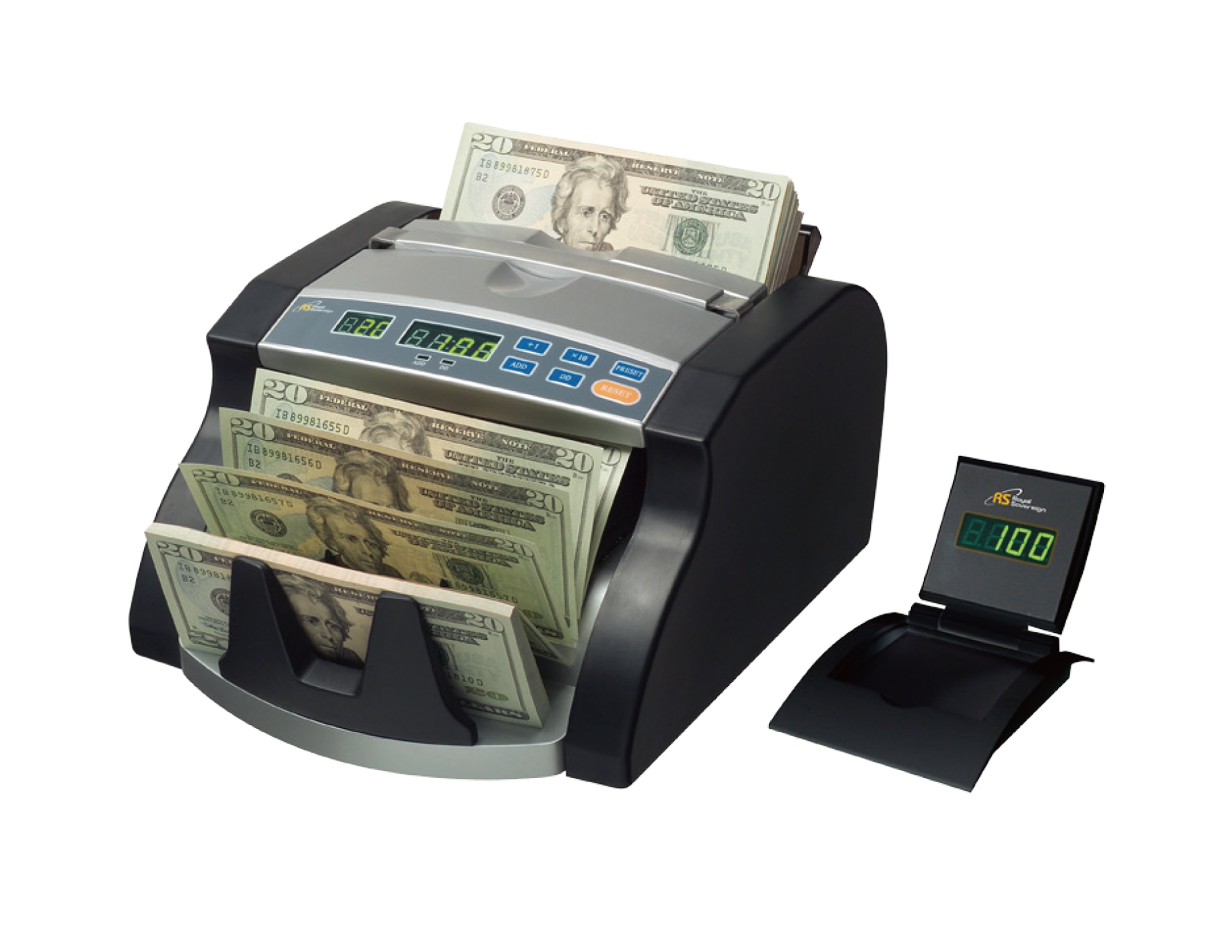 RBC-1200-CA / Canadian Commercial CAD/USD Currency Bill Counter