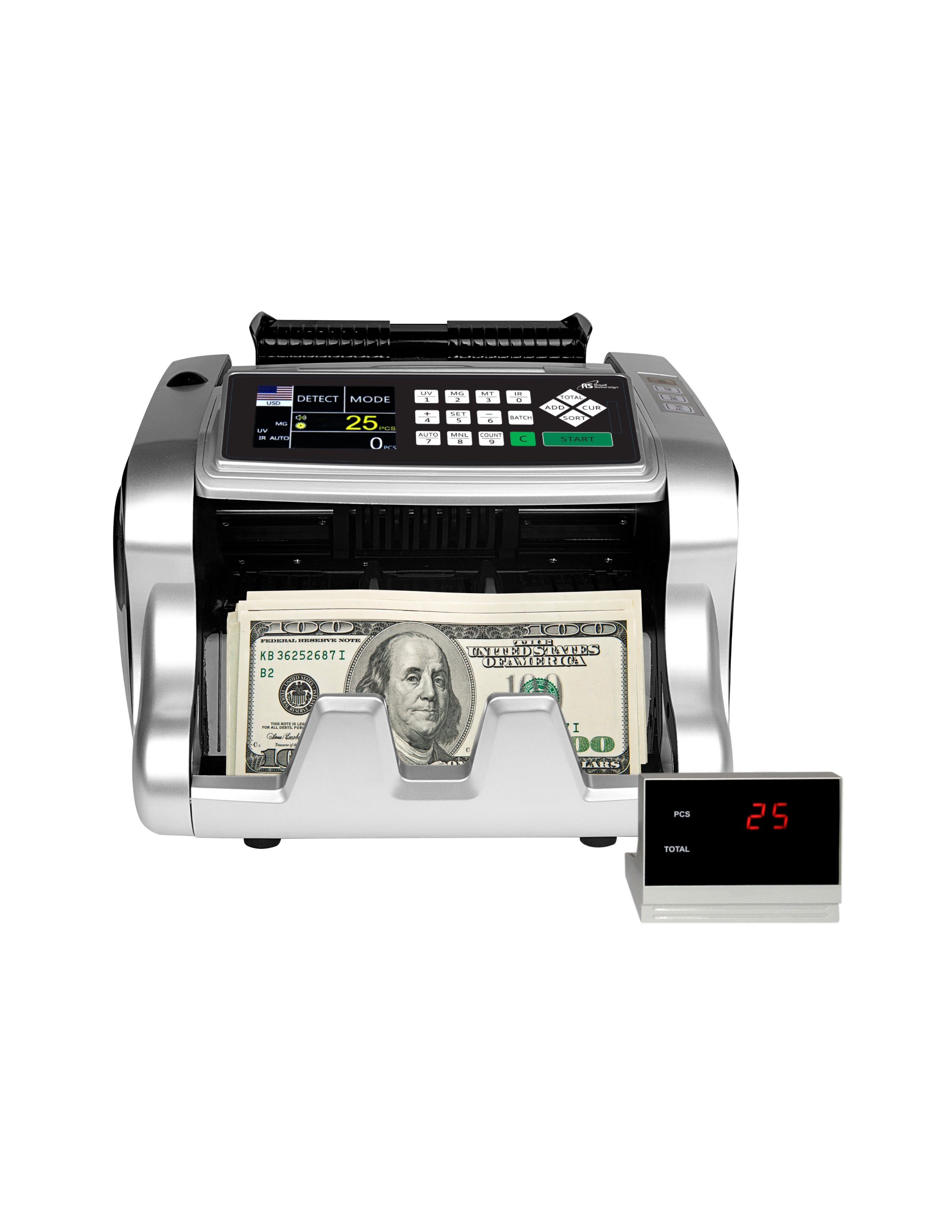 RBC-EP1000-CA / Bank Grade Mixed Denomination Bill Counter