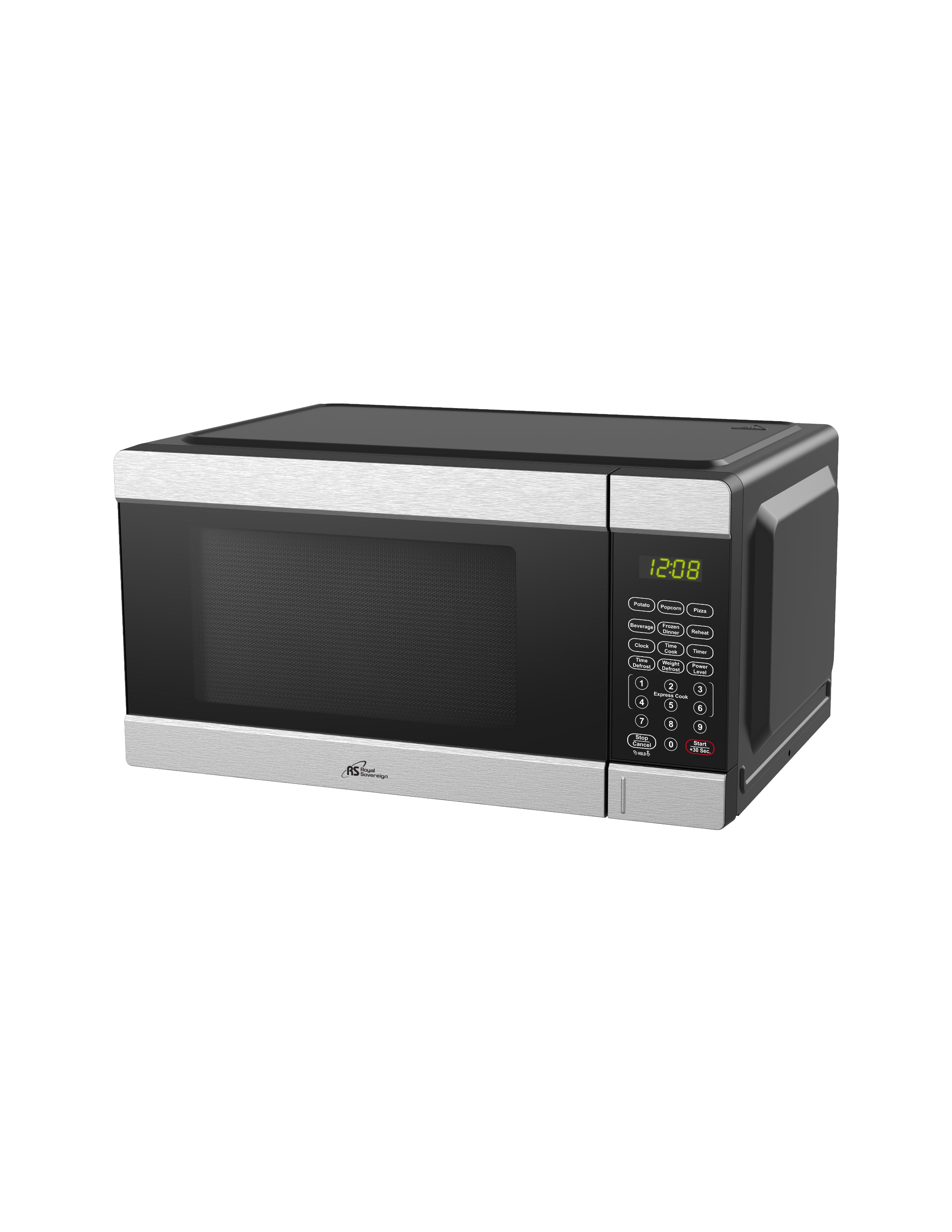 RMW25-900SS/ 0.9 Cu. ft Countertop Microwave Oven Stainless Steel